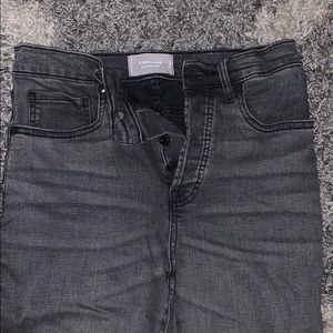 Everlane High rise slim straight jeans